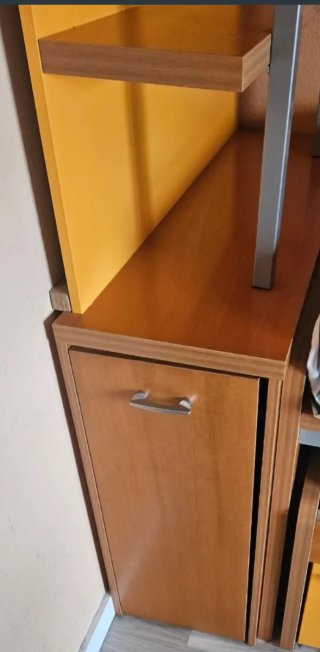 Estantería y Zapatero de Madera