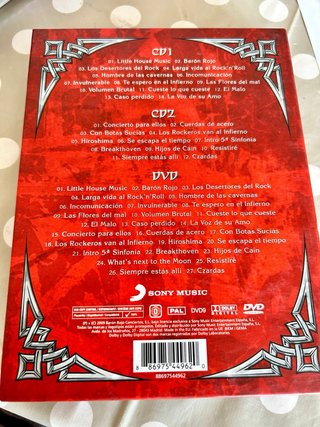 Dvd/ Cd Baron Rojo
