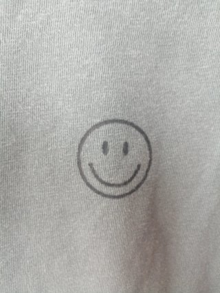 Camiseta Nicoli Gris con Smiley