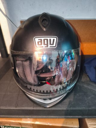 Casco Modular AGV Negro talla xs