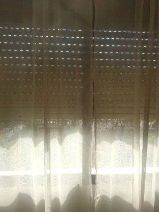 Cortinas Tipo Lino fino lágrimas 280x140cm riel