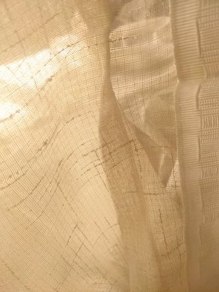 Cortinas Tipo Lino fino lágrimas 280x140cm riel