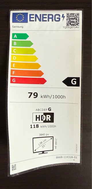 Samsung QLED 55 4K Smart TV QEF1