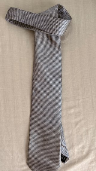 Corbata de Seda Conwell Gris