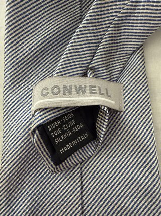 Corbata de Seda Conwell Gris