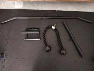 Jaula Rack 900 Maquina Gimnasio Mancuernas Banco