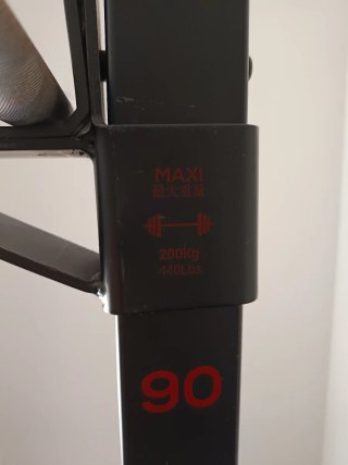 Jaula Rack 900 Maquina Gimnasio Mancuernas Banco