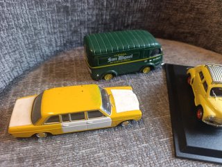 Lote 5 Coches 1/43 para Piezas/Dioramas