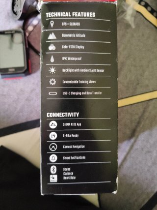 Ciclocomputador Sigma ROX 4.0