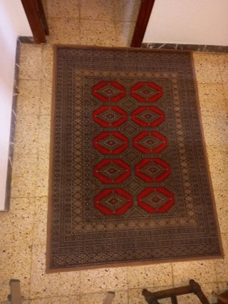 Alfombra con diseño geométricos