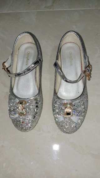 Zapatos Brillantes Niña Chiny Roza