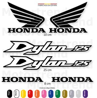 Kit Vinilos Honda Dylan 125