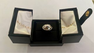Anillo Bvlgari Oro Blanco con Diamantes