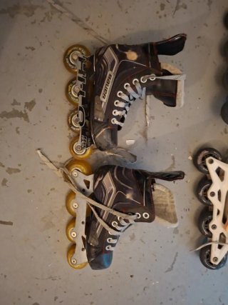 Patines de Hockey en Línea Bauer Talla 33.5