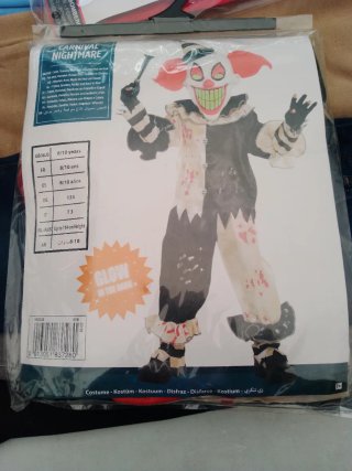 Disfraz Payaso Carnaval Carnival Nightmare