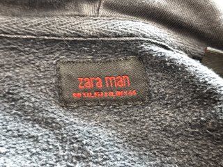 Sudadera con cremallera ZARA