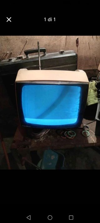 TV vintage bianco e nero