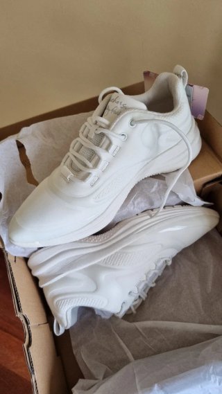 Zapatillas Skechers Blancas con Plataforma