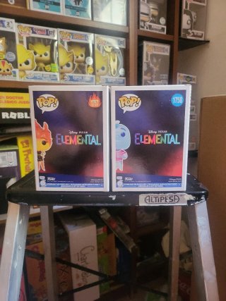 2 Figuras Funko Pop Elemental