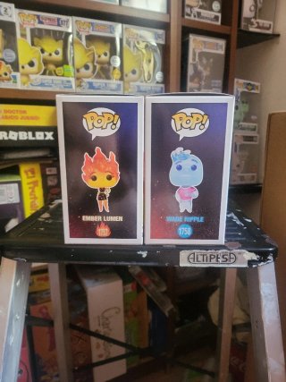 2 Figuras Funko Pop Elemental