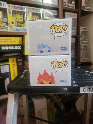 2 Figuras Funko Pop Elemental