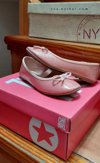 Bailarinas Oh! Girl Rosa talla 31