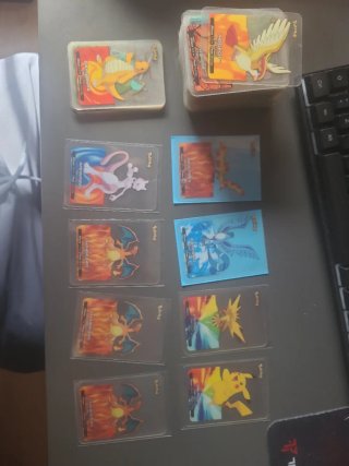 Lote de Cartas Pokémon Lamincards 2005