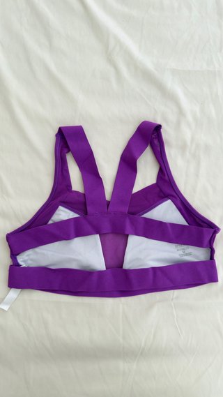 Sujetadores deportivo morado y flour  Talla M