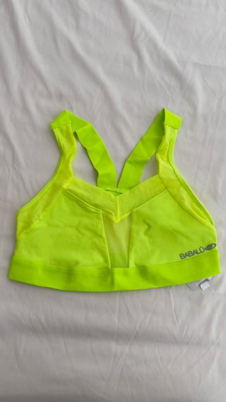 Sujetadores deportivo morado y flour  Talla M