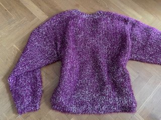 Jersey XL Morado/Rosa con Hilo Plateado