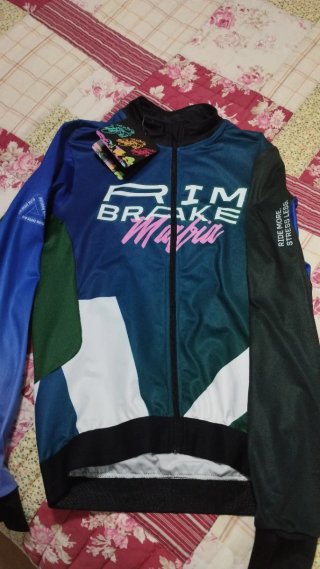 MAILLOT MANGA LARGA RIM BRAKE MAFIA