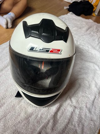 Casco de Moto LS2 Blanco