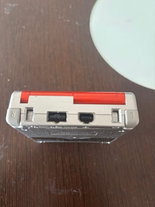 Nintendo Game Boy SP Mario Rojo + Cargador