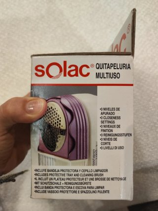 Quitapelusas Solac Multiuso