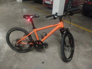 Bicicleta de Montaña Naranja