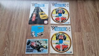 Lote de 5 Catálogos Scalextric Holanda