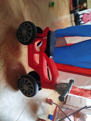 Bicicleta Bebe Juguettos Roja