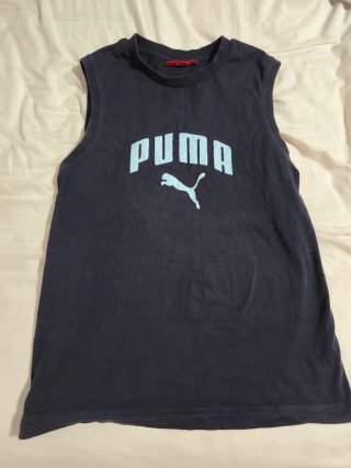 Camiseta de tirantes Puma Azul Marino