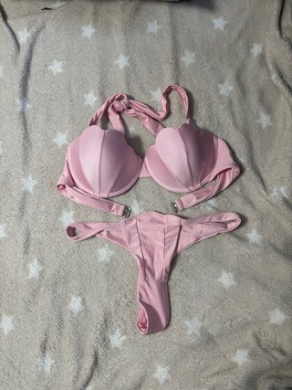 Bikini Dos Piezas Rosa Pastel