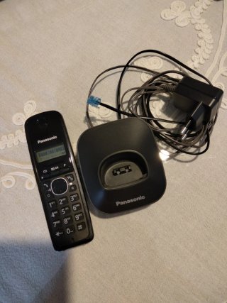 Teléfono Inalámbrico Panasonic Negro