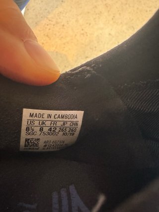 Adidas Fútbol TF Talla 42