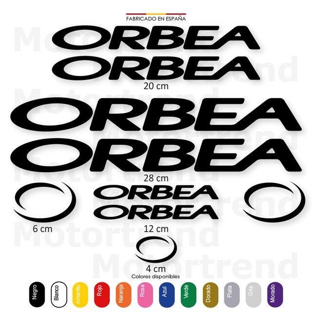 Kit Vinilos Orbea Bicicleta