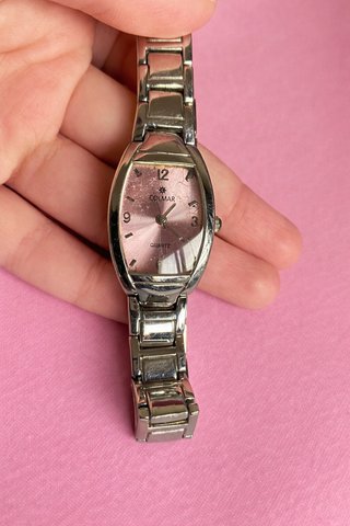 Reloj Colmar Plateado Rosa Mujer