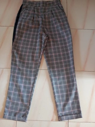 Pantalones de cuadros
