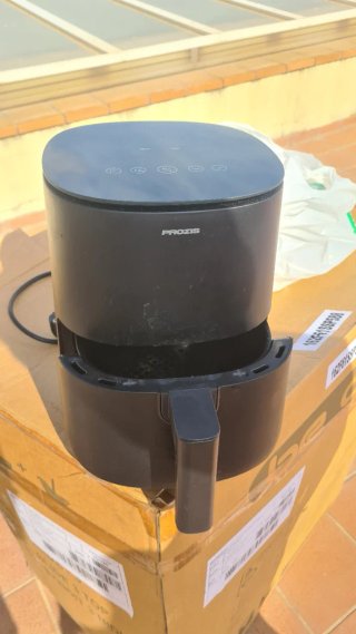 Freidora de Aire Prozis Negra