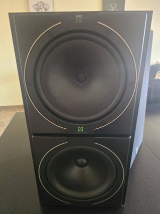 Altavoces KEF C55 Negros