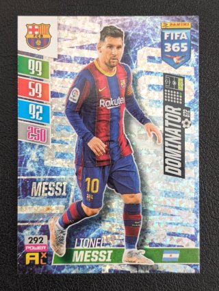 2022 FIFA 365 Adrenalyn XL Barcelona 292 Messi
