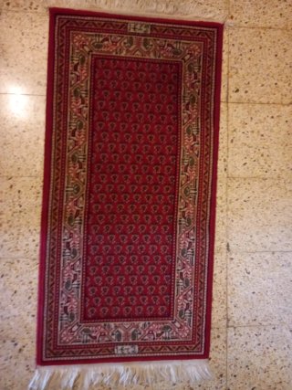 Alfombra Estilo Persa Roja