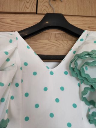 Traje de flamenca. Talla XXS