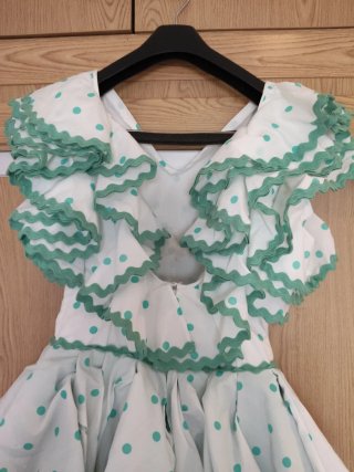 Traje de flamenca. Talla XXS